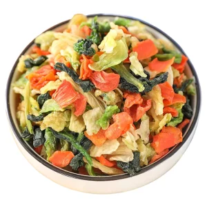 Hot Sales Good Quality Dehydrated Vegetable Natural Dried Vegetables Cabbage Carrots Mixed Dried Vegetables