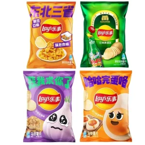 Hot selling Combo Exotic Potato Chips Chinese Christmas Snacks Japanese French Fries Snacks Available