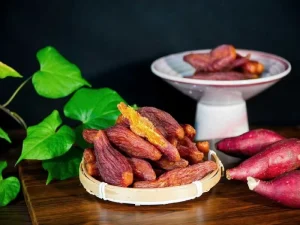 Hot selling Dried Sweet Potato No Additive Healthy Snacks Small Sweet Potato Strips Supplier