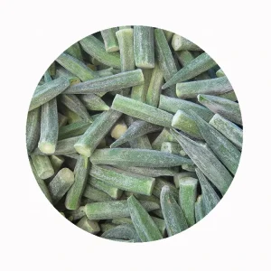 IQF Buyers Price Cut Green Vegetables Products Frozen Okra