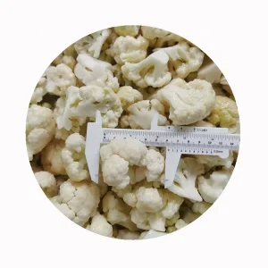 IQF Cut Fresh Frozen Cauliflower Sprout In Bulk Chopped Pattern For Green Vegetable Names