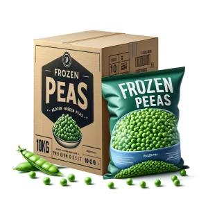 IQF Frozen Green Peas 400g and 10kg Packs