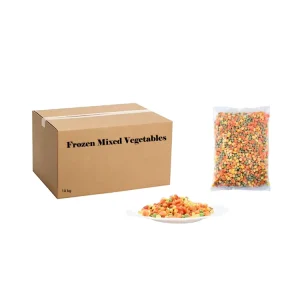 IQF Frozen Mixed Vegetables Whole Blended Corn in Bulk Packaging