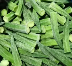 IQF Frozen Okra Cut Slices BRC Certified for Gumbo Soup Premium Frozen Vegetables Chopped Okra