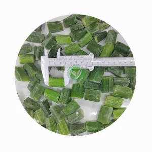 IQF Frozen Okra Whole for Supermarket and Catering Supply HACCP BRC 1kg 2.5kg 10kg Pack