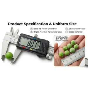 IQF Frozen Sweet Garden Green Peas Bulk Packaged Vegetables