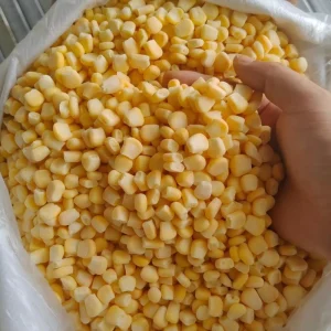 IQF Frozen Vegetables Sweet Corn Kernel Bulk Factory Supply Frozen Mixed Vegetables Yellow Corn 10kg Bag