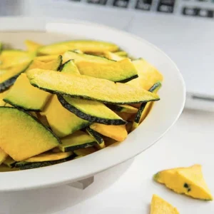Inartificial Dried Vegetable Pumpkin Snack Hard Texture Sweet Taste Boxed Fried Process From Supplier for Snack Lovers