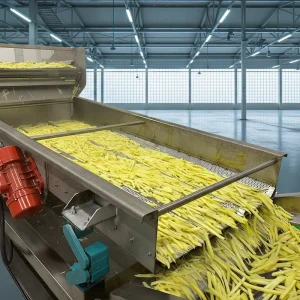 Industrial 100 5000kg Hour Fully Automatic French Fries Production Line Factory Supply Attractive Price Food Processing