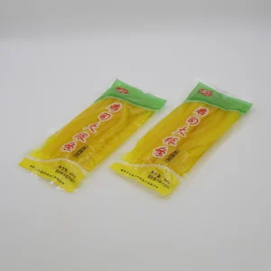 Japanese Pickled Radish Preserved Radish Strips Traditional Sushi Seasoning Pickled Radish