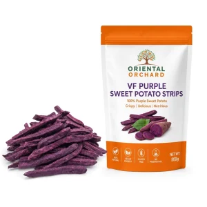 Kosher HALAL Certificate Vacuum Low Temperature Fried Purple Sweet Potato Chips Low Fat Vegetable Snack ODM OEM Private Label