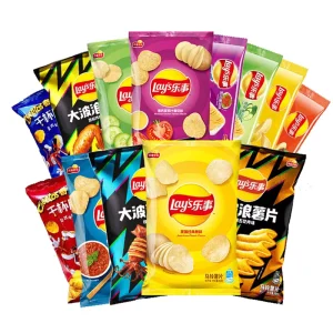 Lays Potato Chips Bag Variety of Flavors Exotic Snacks Puffed Food Hot Lays Chips 40g 70g