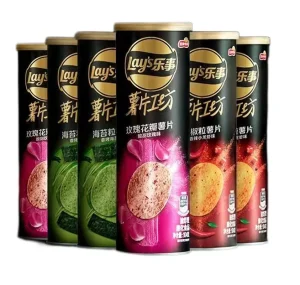 Lays Potato Chips New Flavor Black Truffle Flavor Chinese Snacks Popular Snacks Classic Crispy Potato Chips 104