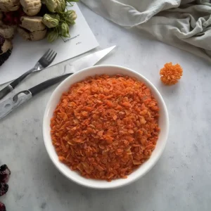 Liansheng Organic Air Dried Carrots Steam Treated Bulk Instant Noodles Baked Processing Vegetable Partners Sliced Dried Carrots