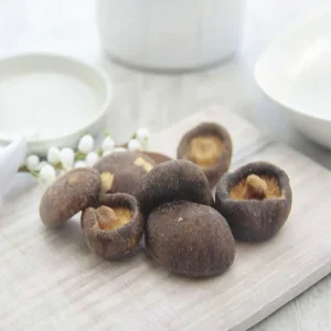 Low-Fat Crispy Salty Shiitake Mushroom Crisps Snack Box