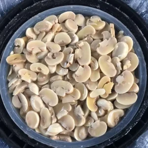 Low Sodium Marinated Mushrooms In 75kg Drum Restaurant Grade Canned Mushrooms Bulk For Cooking