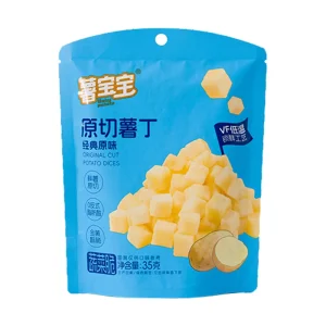 Low Temp Vacuum Fried Honey Butter Potato Dices 35g Retail Pack Original Cut 0% Trans Fat for