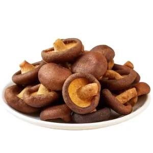 Low Temperature Vacuum Fried Green Vegetables Dried Shiitake Mushroom Whole Crisp