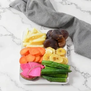 Mixed Fruit and Vegetable Snack Sweet Hard Texture Boxed Vacuum Fried