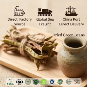 Natural AD Dehydrated Green Beans Air Dried Vegetable Low Water Content NON GMO Dehydrated Green Beans for Food Processing