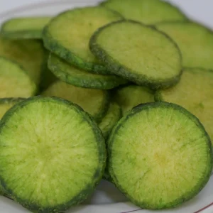 Natural Dehydrated Vegetables Vacuum Fried Green Radish Dried Vegetable Chips Snack 1000g Ready to Eat