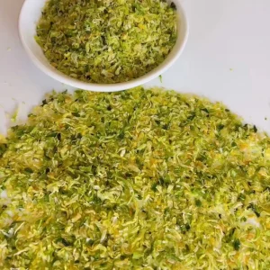 Natural Dried Green Tender Stem Cabbage Slices