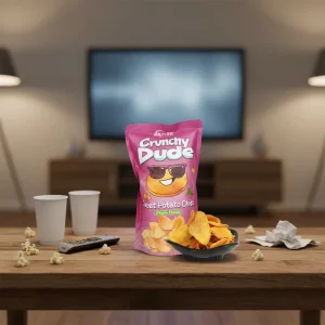 Natural Dried Low-Fat Ready-to-Eat Sweet Potato Chips Vegetable Snack for Kids and Parties