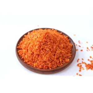 New Crop Lianfa AD Dehydrated Organic Natural Food Grade 7% Moisture Sweet Sliced Carrot Bulk 20kg 24 Months Shelf Life