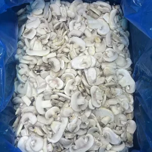 New Crop White Mushroom Cultivated IQF Frozen Champignon Mushroom