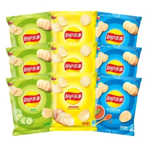 New Potato Chips 23g Bags Classic Original Cucumber Flavored Red Braised Puffed Casual Office Snacks