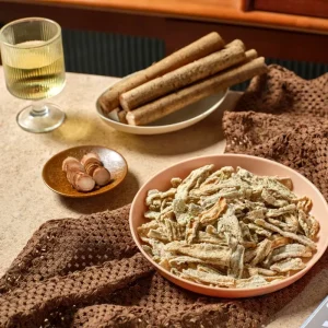 No Sugar Healthy Vegetable Crisps Burdock Tempura Snack Food Leisure Food Snacks Oil Fried Dried