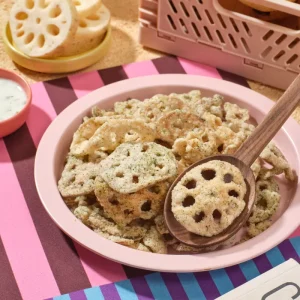 No Sugar Vegetable Crisps Seaweed Lotus Root Tempura Healthy Snack Leisure Food Snacks High Temperature Oil Fried Dried