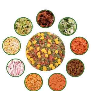 OEM Dried Vegetables Factory Price Dried Vegetable Slices Dehydrated Vegetable Flakes for Instant Noodle Seasoning Packets