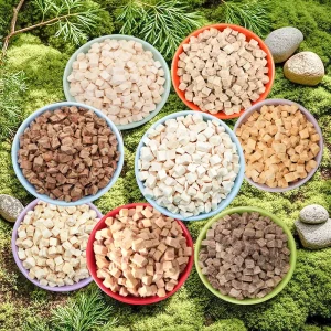 OEM ODM High Protein Non GMO Chicken Duck Beef Pet Freeze Dried Dog Treats