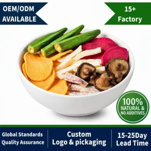 OEM Snack Snacks Fruit and Vegetable Crisps Mixed Pack Fried Dried Fruits and Vegetables Dried Fruit Dried Vegetables