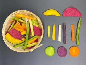 OEM VACUUM FRIED CRISPY MIXED VEGETABLES and FRUITS BEST QUALITY SNACKS Dried Fruit Dried Vegetables