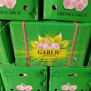 Optimum Top Grade China Garlic Fresh Vegetables New Crop 6.0cm 6.5cm Mesh Bag for Report Certified Food Use Wholesaler