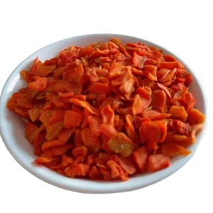 Organic AD Dehydrated Dried Carrot Flakes Powder 10*10 Greenhouse-Grown Vegetables Processed Baked