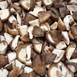Organic Chinese Fresh Frozen Shiitake Mushrooms