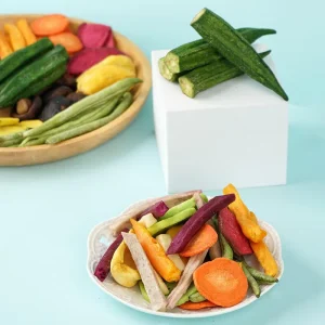 Organic Freeze Dried Fruit & Vegetable Mix Slices Bulk Packaging Water Preserved with Fresh Taste Sweet Peel Dried Fruit Product