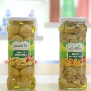 Organic Healthy White Button Champginon Mushrooms Salt Dry Edible Canned Foods with Brine Preservation OEM China