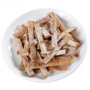 Organic Natural Dried Bamboo Shoots Slices Dried Vegetable for Ramen Bulk Drum Packaging