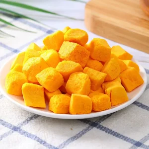 Organic Pumpkin FD Sweet Pumpkin Slices for Baking Freeze-Dried Fruits and Vegetables