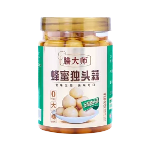 Peeled Honey Pickled Single-Head Garlic Canned
