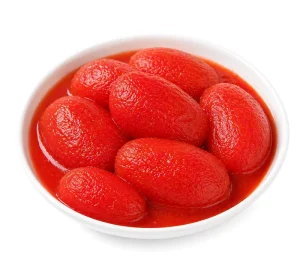 Peeled Tomatoes, Canned in Tin, Water Brine Preserved