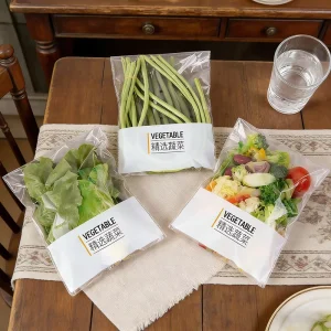 Perforated Bopp Produce Bags for Farm Fresh Vegetable Packaging