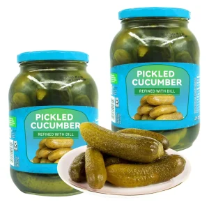 Pickled Cucumbers Consistent Quality Controlled