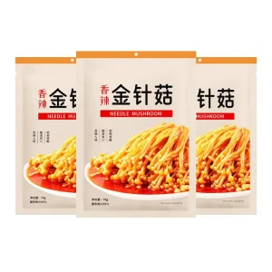 Pickled Enoki Mushrooms, Preserved Vegetables for Stir-Fries