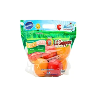 Plastic Packing Custom Printed Fresh Fruits and Vegetables Bags