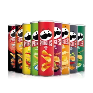 Potato Chips Canned All Flavors Fruit Vegetable Food Exotic Snacks